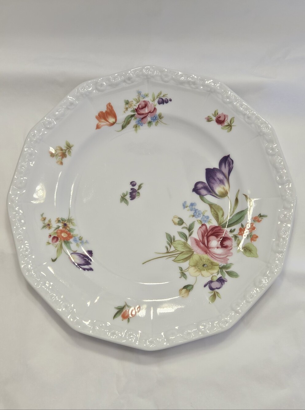 "Flowers" Salad Plate by Rosenthal
